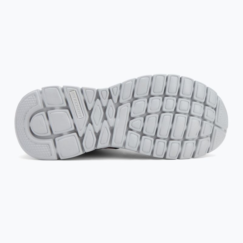 Men's shoes SKECHERS Burns Agoura burgundy 4