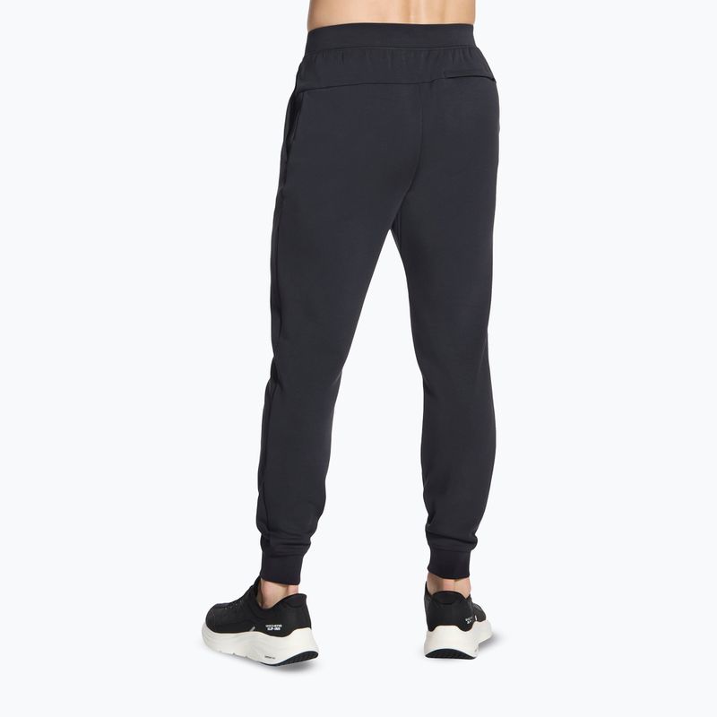 Men's trousers SKECHERS Skechlux Elevate Jogger black 3