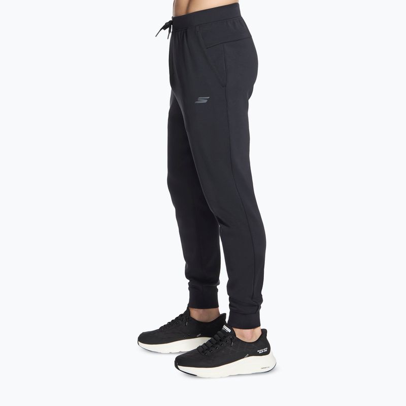 Men's trousers SKECHERS Skechlux Elevate Jogger black 4