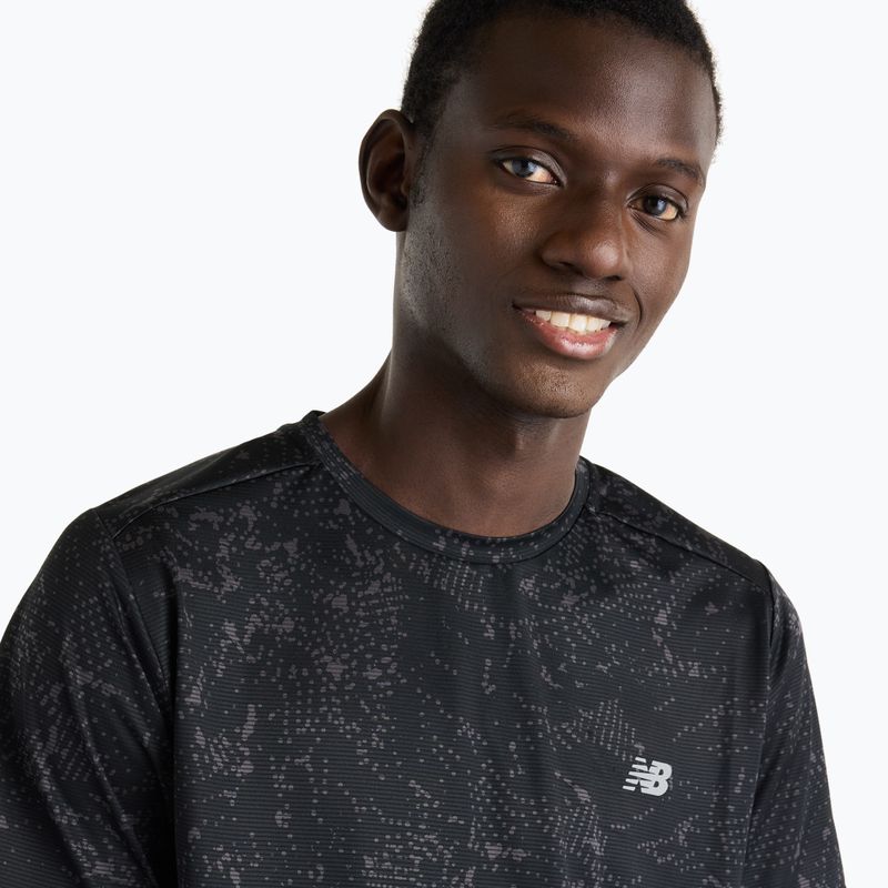 Men's T-shirt New Balance Essentials Printed T-Shirt neptune grey 4