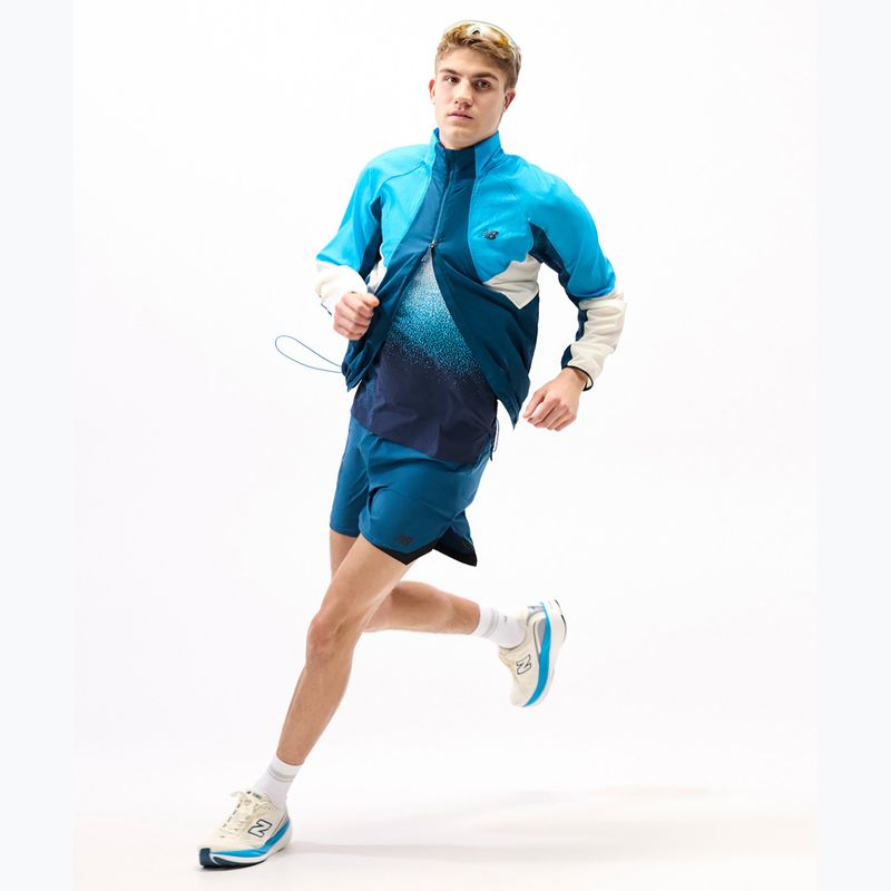 Men's running shorts New Balance Run Essentials 5" Short streamsong 8