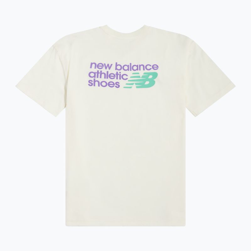 Children's T-shirt New Balance Athletics Relaxed Premium Graphic Tee sea salt 2