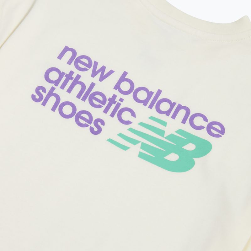 Children's T-shirt New Balance Athletics Relaxed Premium Graphic Tee sea salt 4