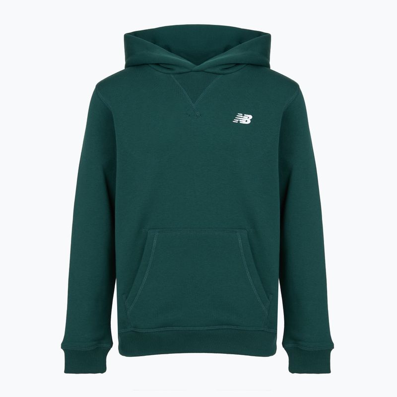 Children's sweatshirt New Balance Brush Back Small Logo Hoodie medusa green 6