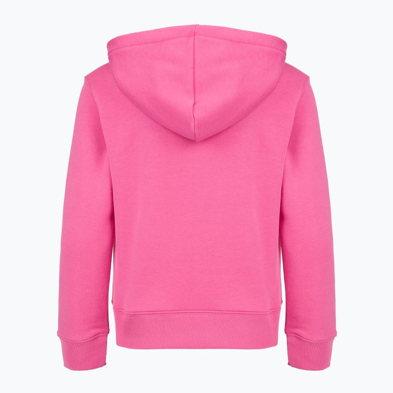 Children's sweatshirt New Balance FT Stacked Logo Hoodie pink satin 8