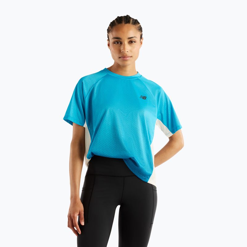 Women's running shirt New Balance Viz-Tech Run T-Shirt altitude/streamsong
