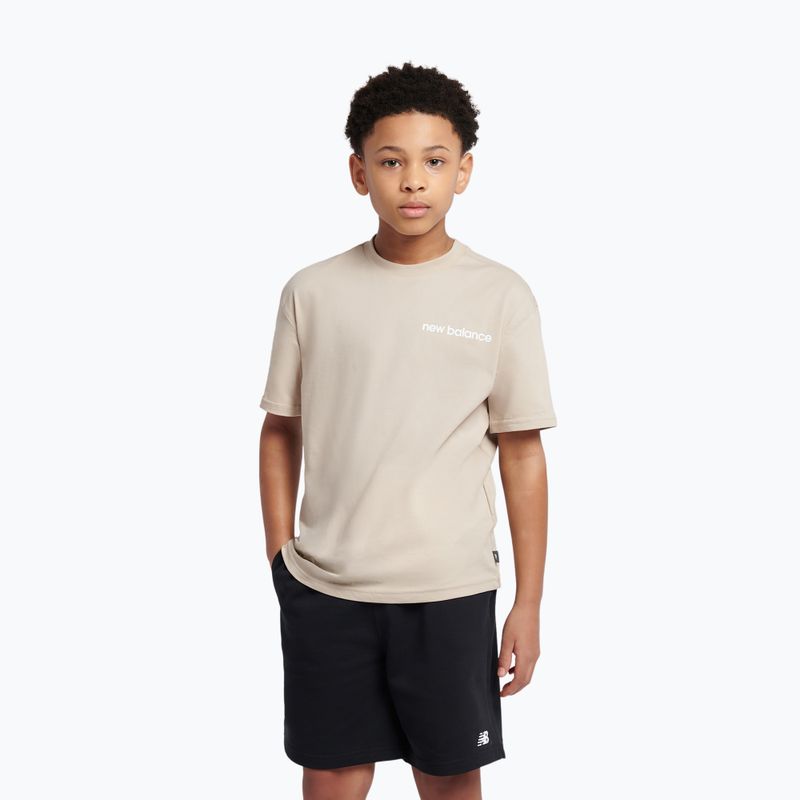 New Balance 574 Shoe Graphic Kids' T-Shirt timberwolf