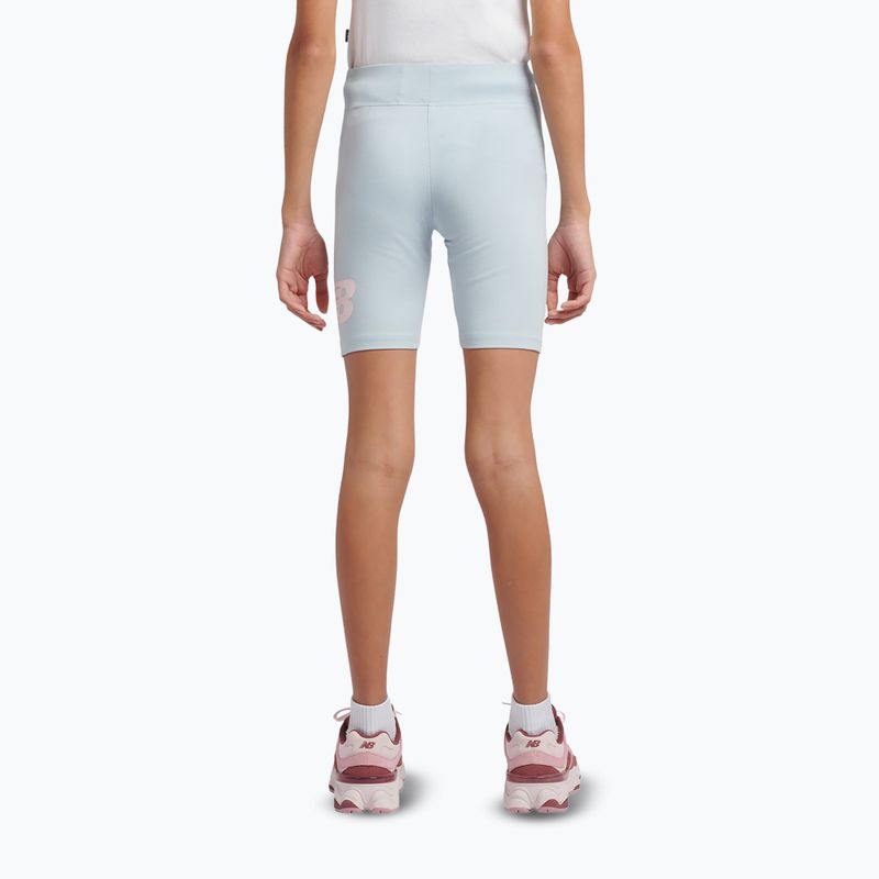 Children's shorts New Balance Stacked Logo Cycle oxford blue 3