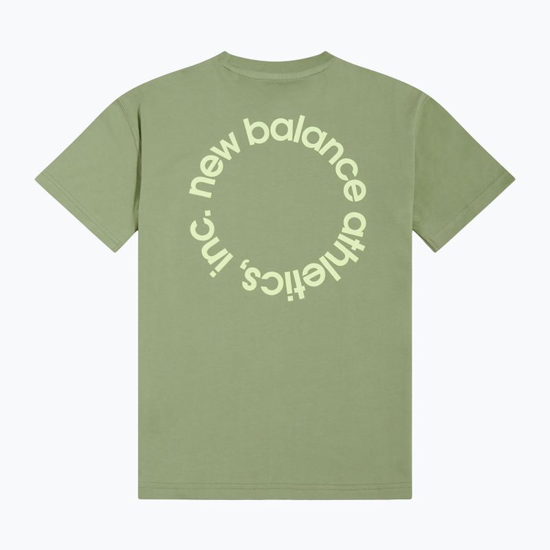 Children's T-shirt New Balance Circular Logo Graphic Tee oregano 2