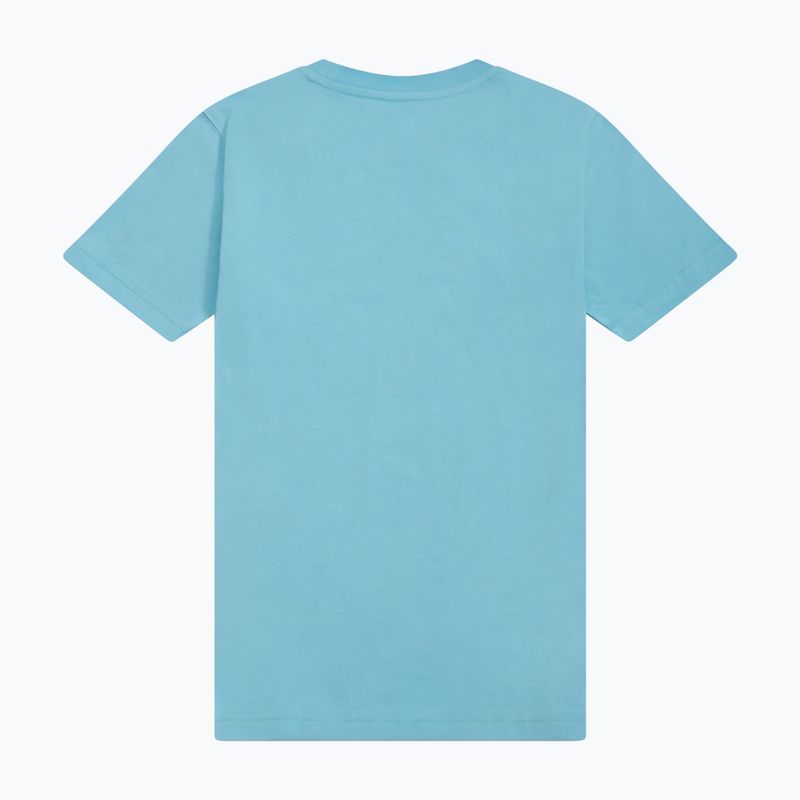 Children's T-shirt New Balance Jersey Stacked Logo Tee taffy blue 2