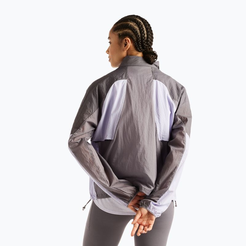 Women's running jacket New Balance Reflective RC Jacket neptune grey 3
