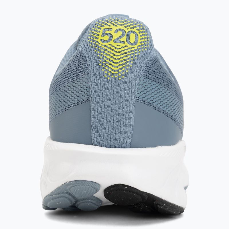 Men's running shoes New Balance Fresh Foam 520's V9 zinc blue/light arctic grey/silver metallic 6