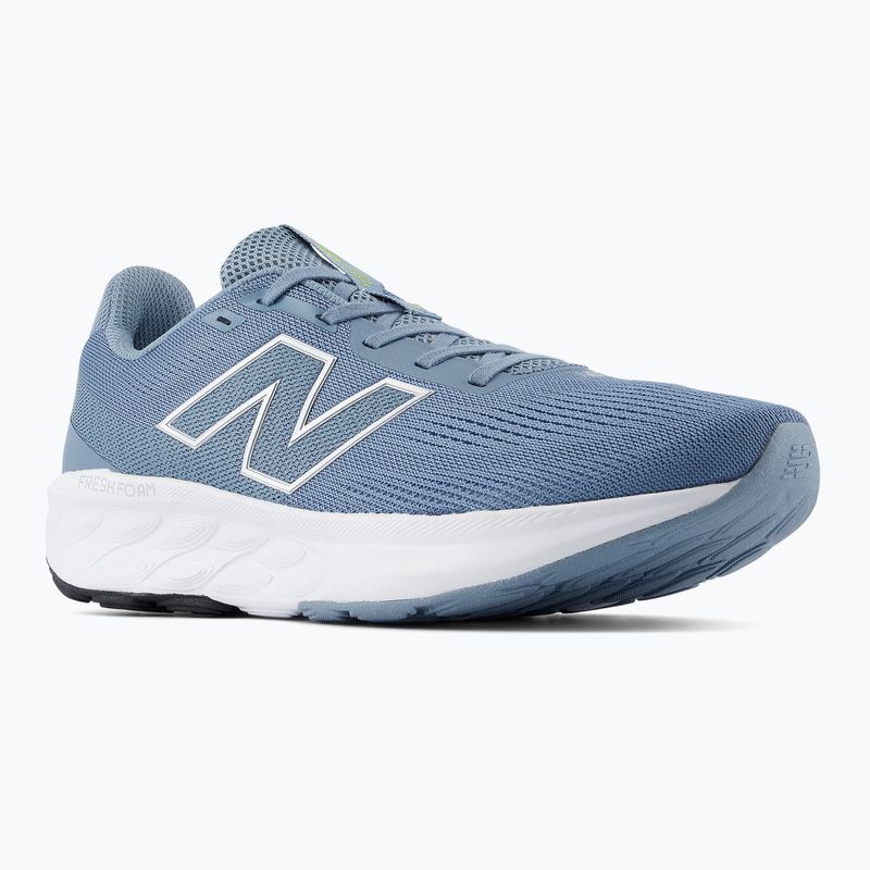 Men's running shoes New Balance Fresh Foam 520's V9 zinc blue/light arctic grey/silver metallic