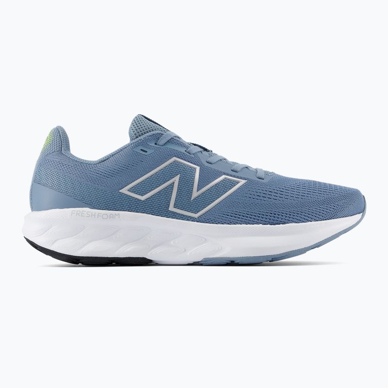 Men's running shoes New Balance Fresh Foam 520's V9 zinc blue/light arctic grey/silver metallic 2