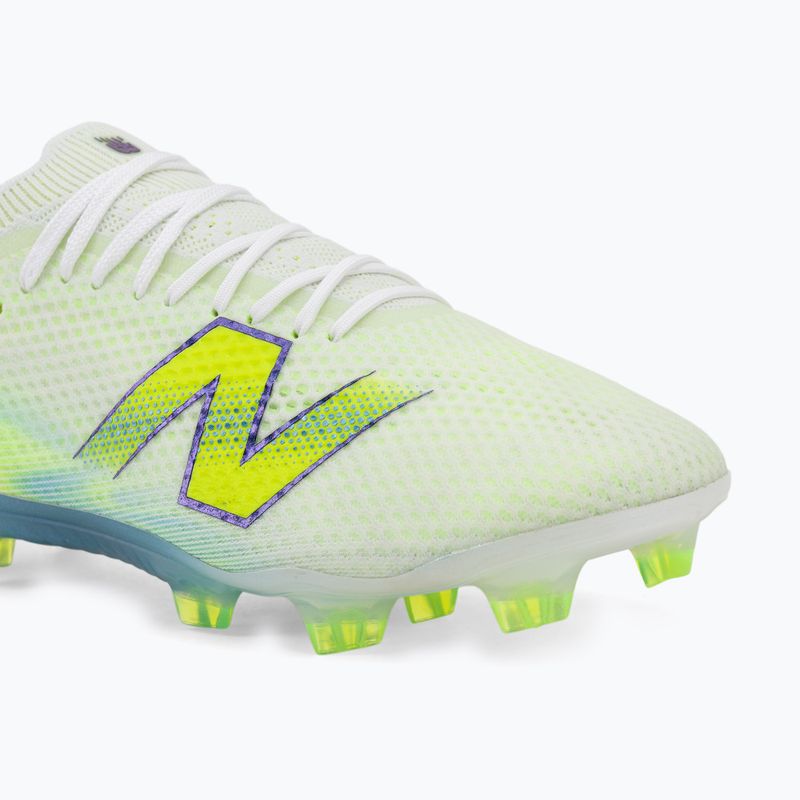 Football boots New Balance Furon Elite V9 FG white/alkaline green 7