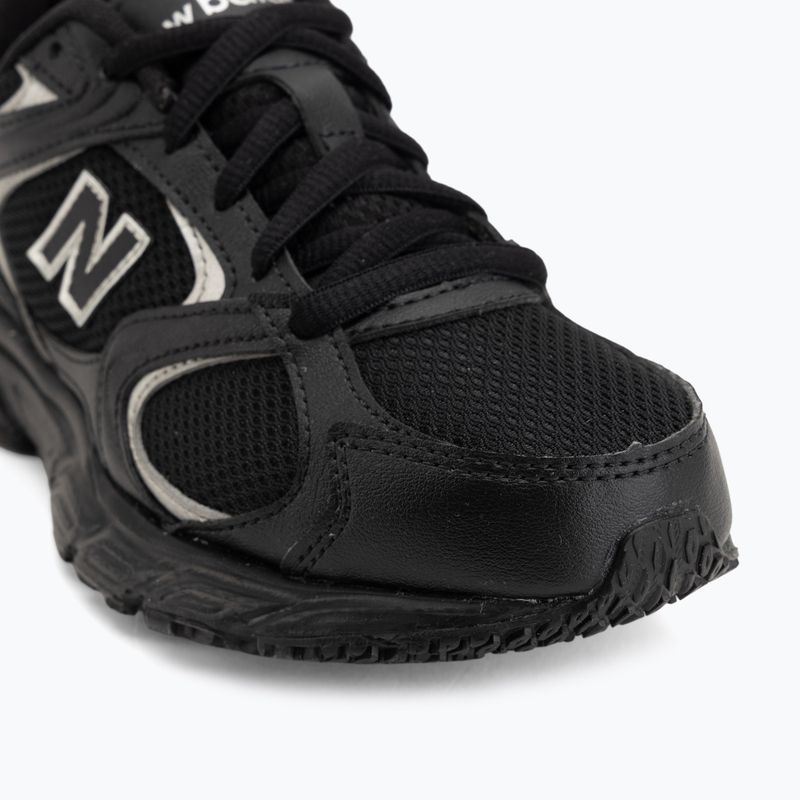 Shoes New Balance Classic 408's V1 black/silver metallic 7