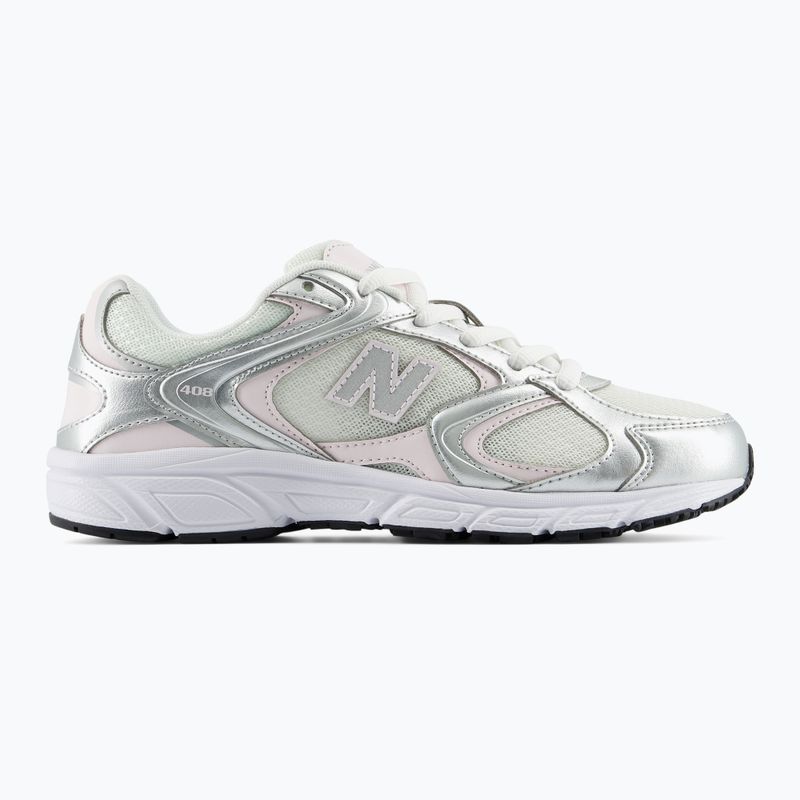 Shoes New Balance Classic 408's V1 light silver metallic/pink salt 2