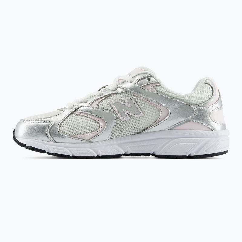 Shoes New Balance Classic 408's V1 light silver metallic/pink salt 3
