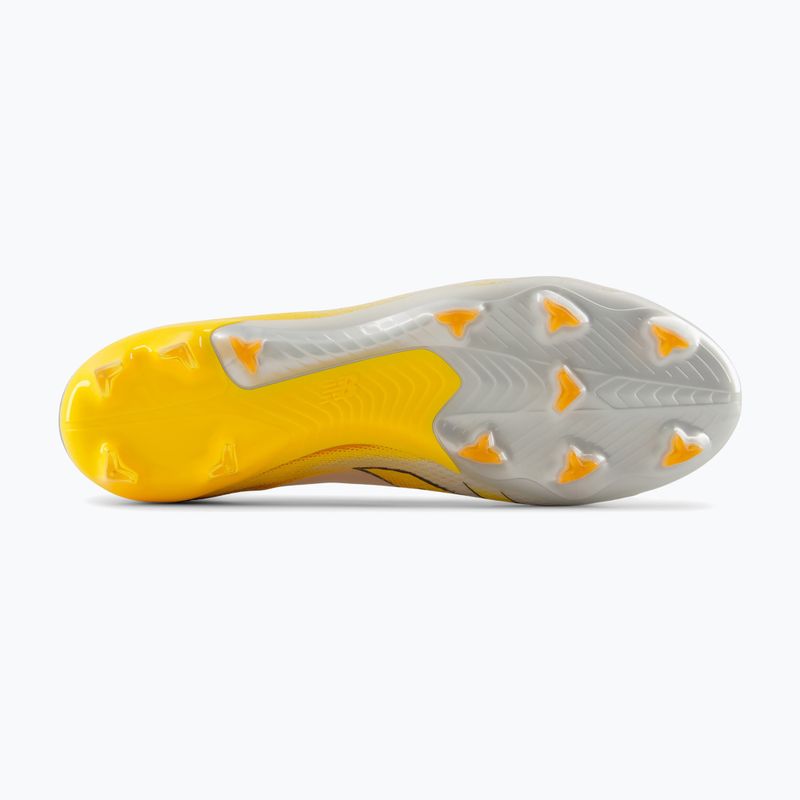 Football boots New Balance Furon Pro V9 FG fresh air/satsuma orange 5