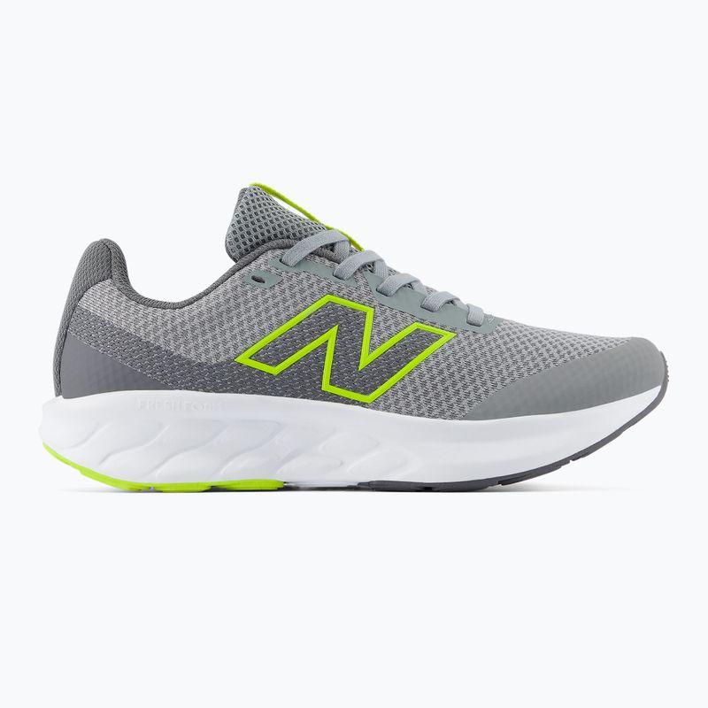 Children's running shoes New Balance 520's Lace V9 grey matter/Ssate grey/alkaline green 2