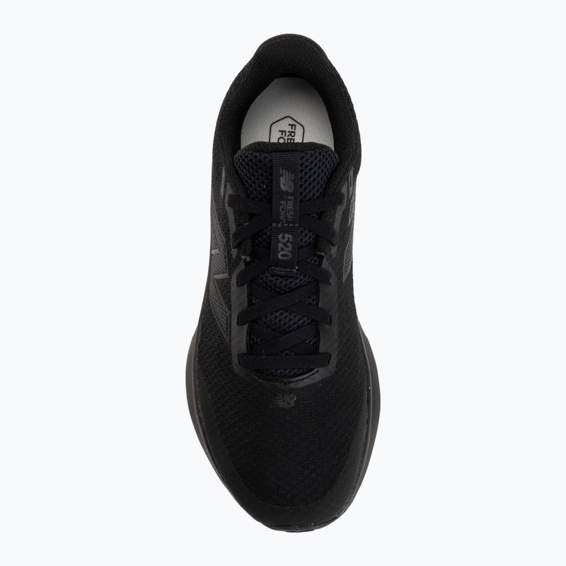Children's running shoes New Balance 520's Lace V9 black/black/black 5