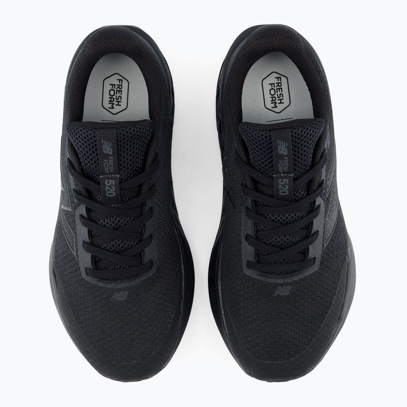 Children's running shoes New Balance 520's Lace V9 black/black/black 7