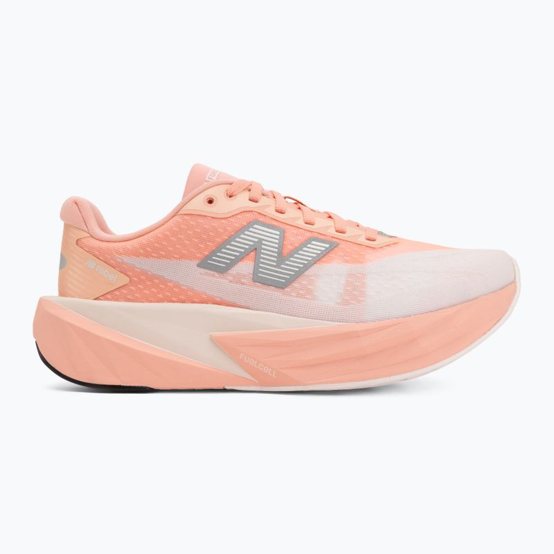 Women's running shoes New Balance FuelCell Rebel V5 pink lemonade/pink salt 2