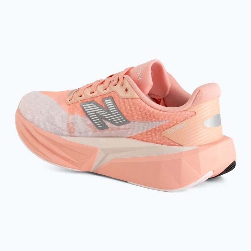 Women's running shoes New Balance FuelCell Rebel V5 pink lemonade/pink salt 3