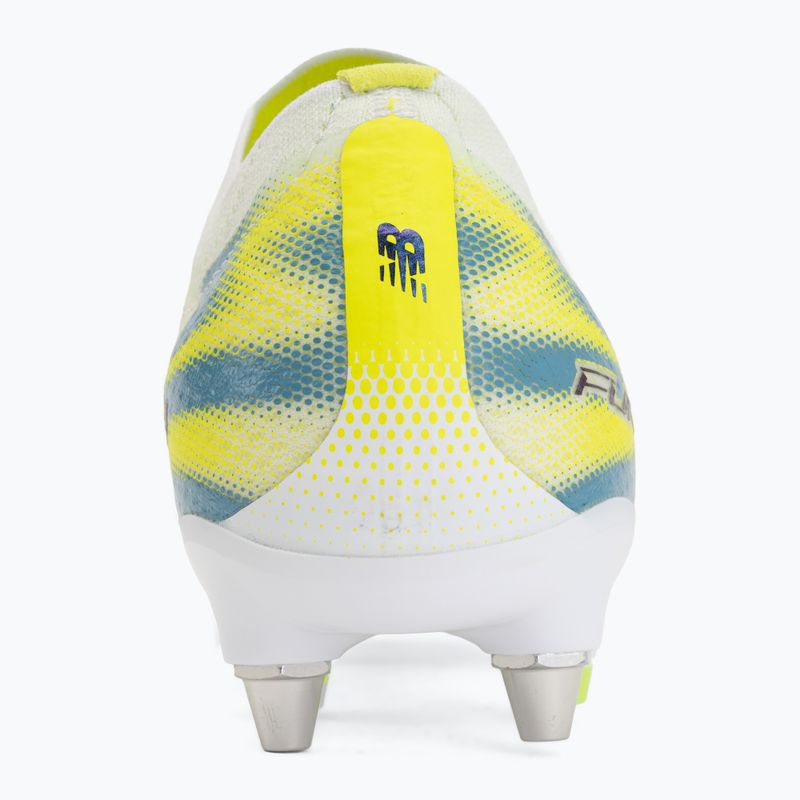 Football boots New Balance Furon Pro V9 SG white/alkaline green 6