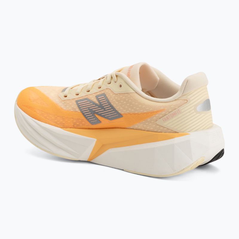 Women's running shoes New Balance FuelCell Rebel V5 calcium/gumdrop 3