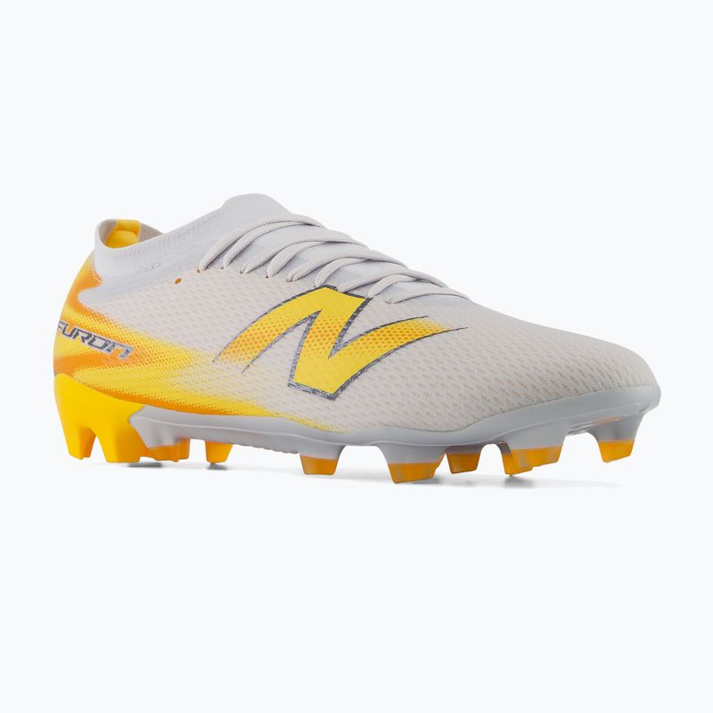 Football boots New Balance Furon Team V9 FG fresh air/satsuma orange