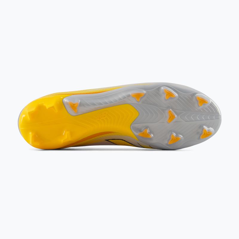 Football boots New Balance Furon Team V9 FG fresh air/satsuma orange 4