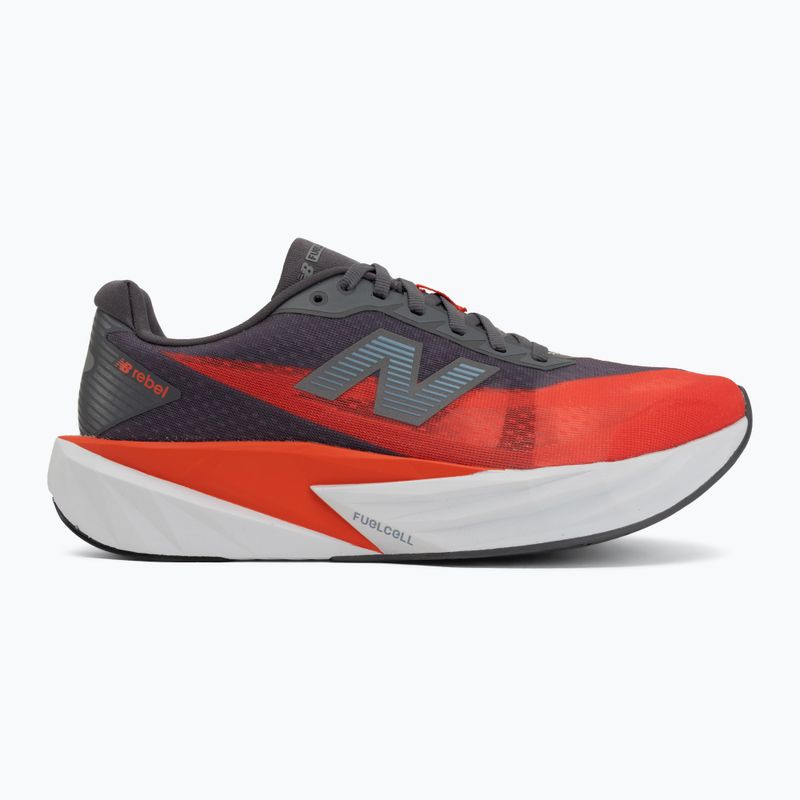 Men's running shoes New Balance FuelCell Rebel V5 neo Ffame/magnet 2