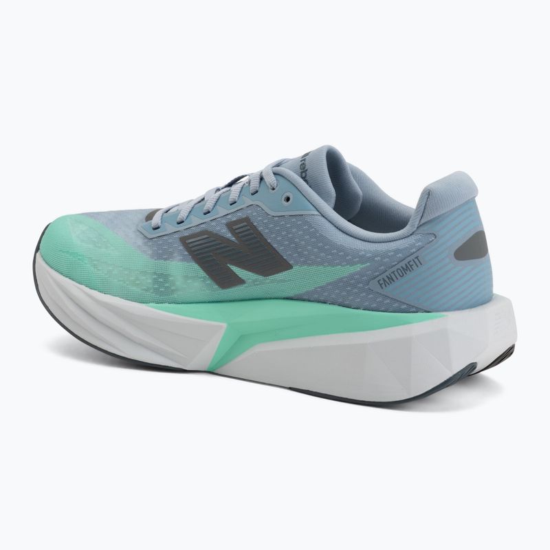 Men's running shoes New Balance FuelCell Rebel V5 light arctic grey/bright mint 3