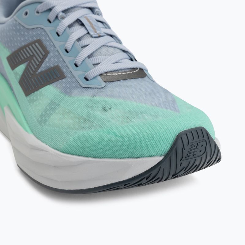Men's running shoes New Balance FuelCell Rebel V5 light arctic grey/bright mint 7