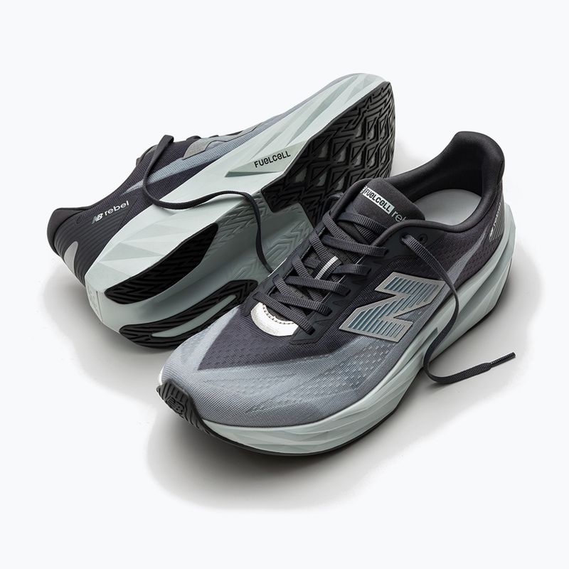 Men's running shoes New Balance FuelCell Rebel V5 magnet/light zinc blue 2
