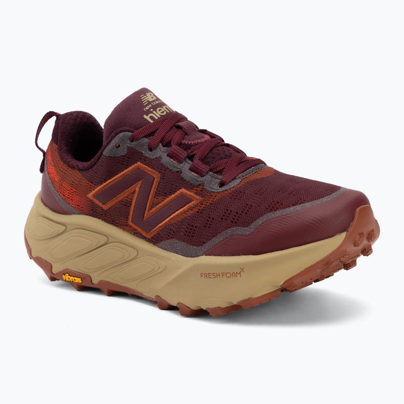 Men's running shoes New Balance Fresh Foam X Hierro V9 mulled wine/neo flame