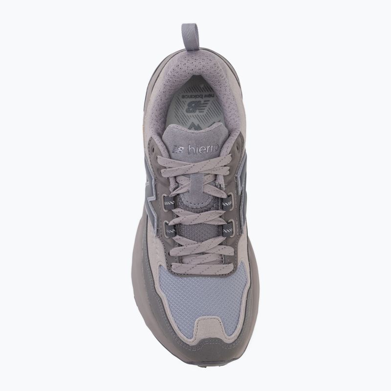 Women's running shoes New Balance Hierro Trek Nubuck Vamp V9 truffle salt/off-line grey 5