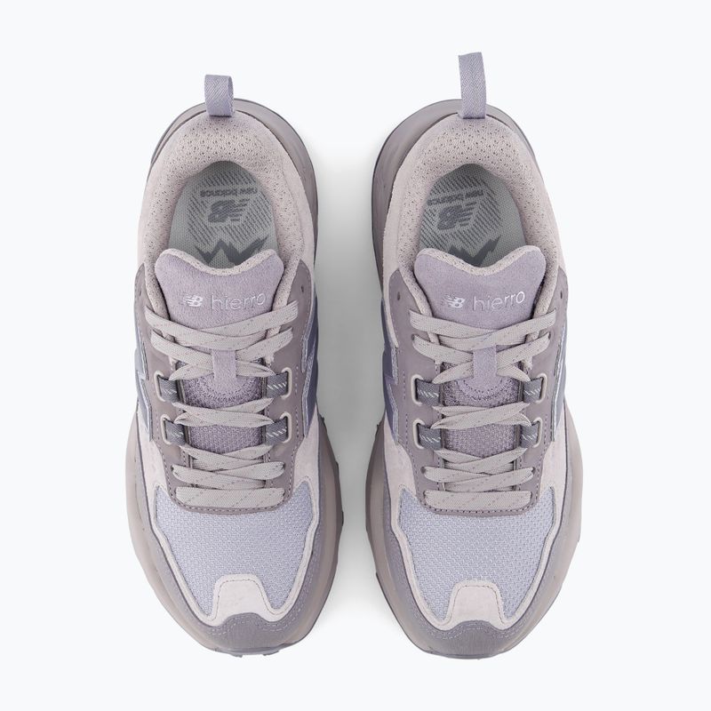 Women's running shoes New Balance Hierro Trek Nubuck Vamp V9 truffle salt/off-line grey 3
