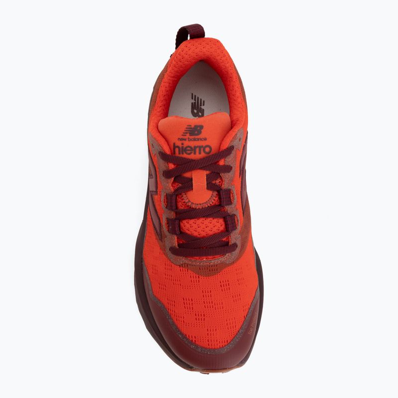 Men's running shoes New Balance Fresh Foam Hierro V9 neo flame/mulled wine 5