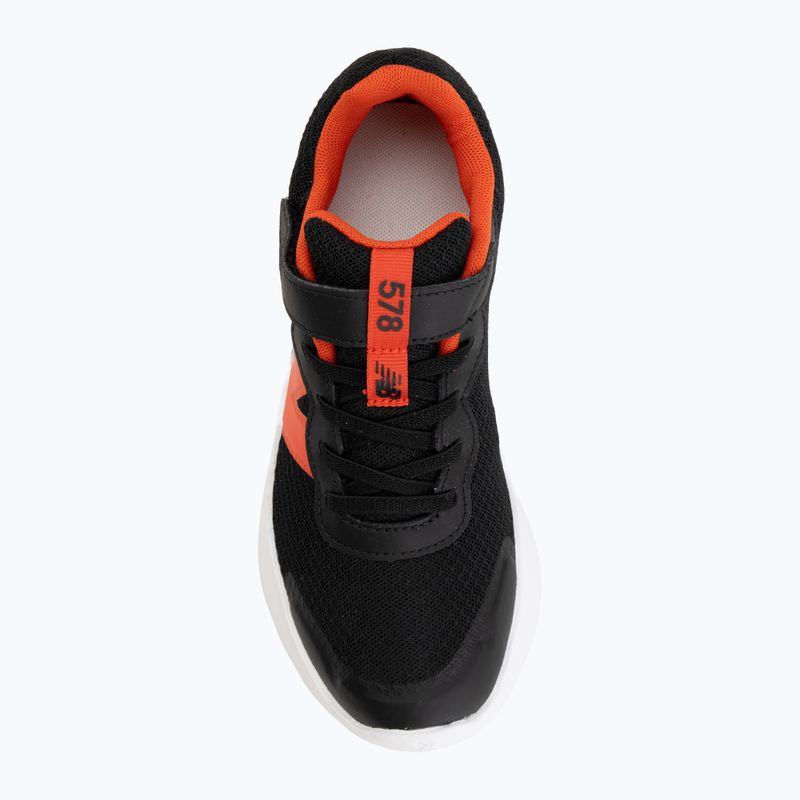 Children's shoes New Balance 578's V1 black/neo flame 5