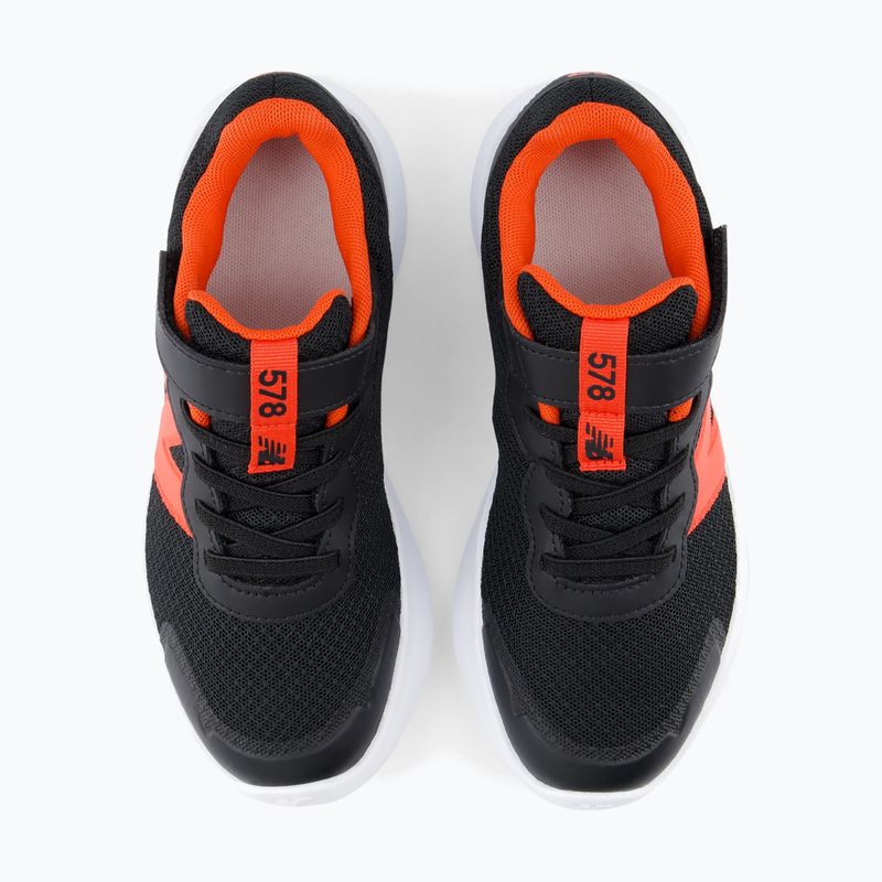 Children's shoes New Balance 578's V1 black/neo flame 3