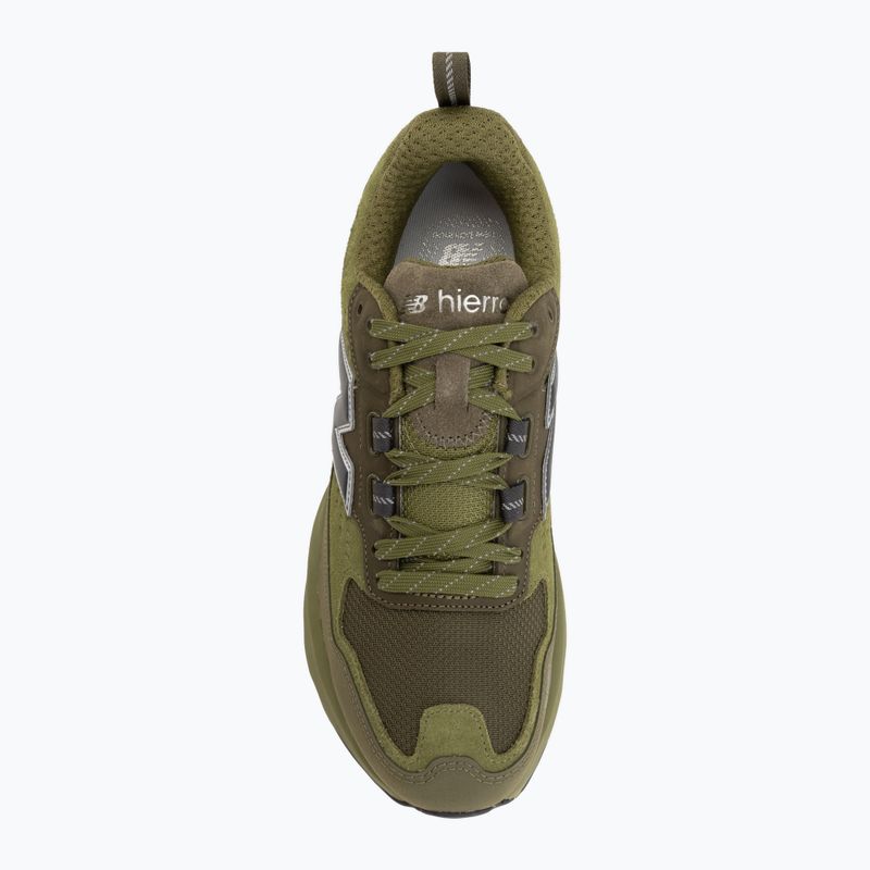 Men's running shoes New Balance Hierro Trek V9 sport green/dark moss 5