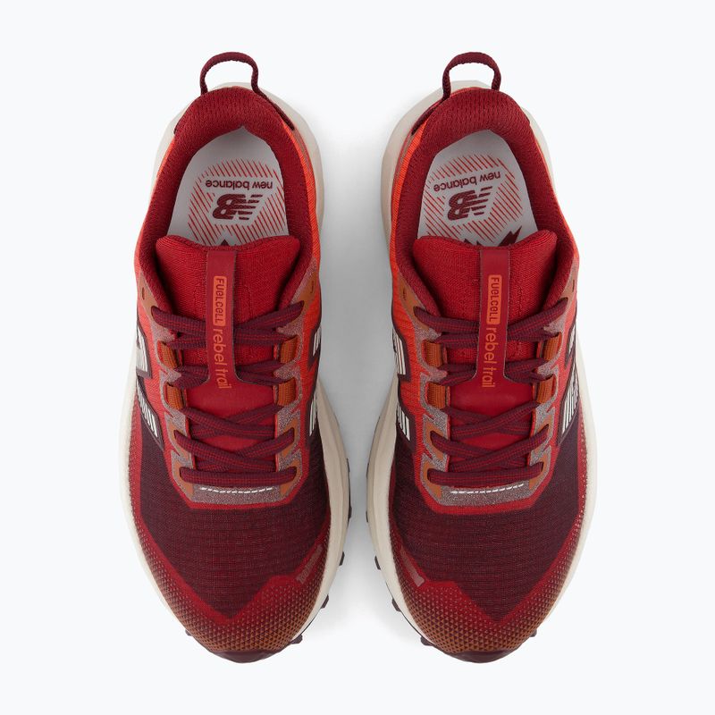 Women's running shoes New Balance Rebel V1 podium red/neo flame 7