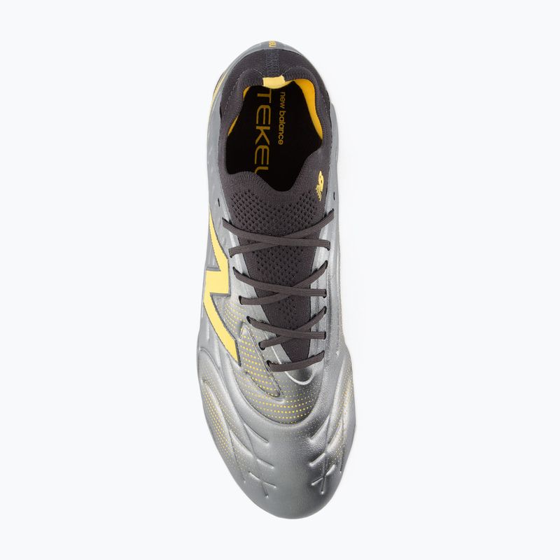 Football boots New Balance Tekela Pro Low V5 FG harbor grey/black cement 4