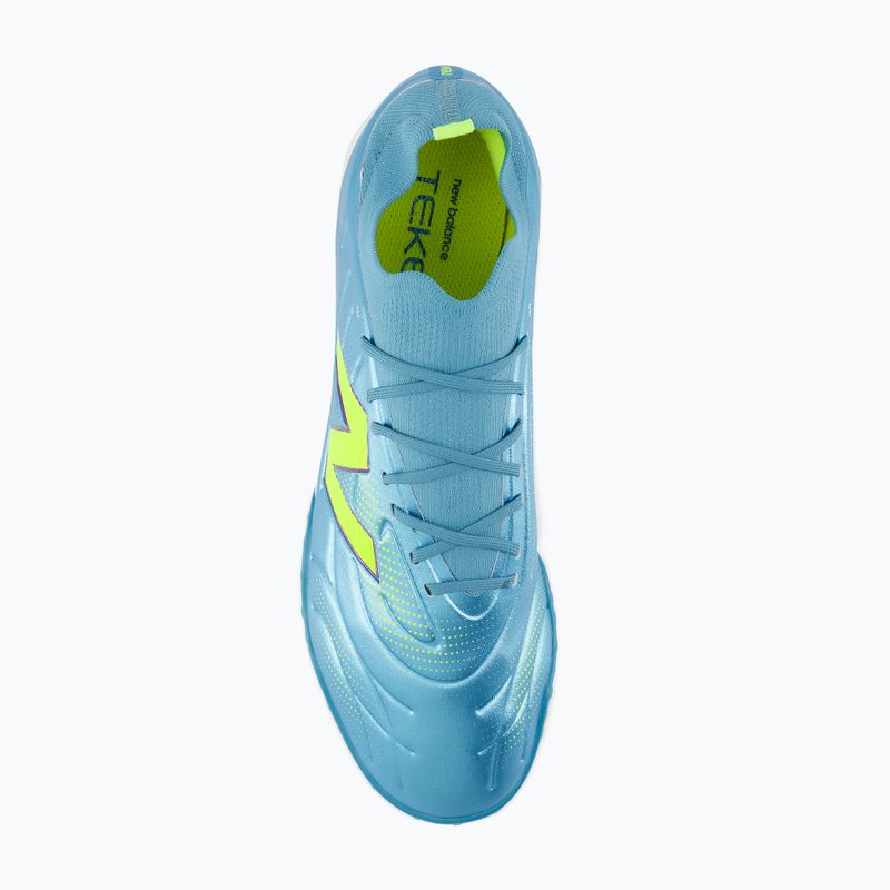 Football boots New Balance Tekela Team Low V5 TF blue 4