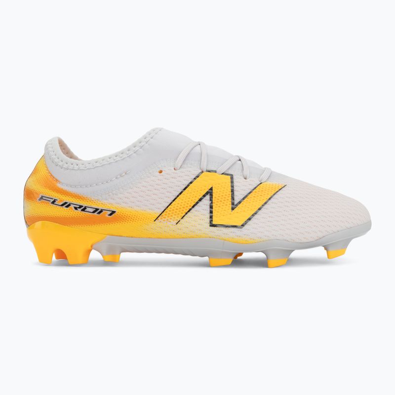 Children's football boots New Balance Furon Team V9 FG fresh air/satsuma orange 2