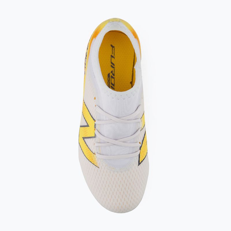 Children's football boots New Balance Furon Team V9 FG fresh air/satsuma orange 2