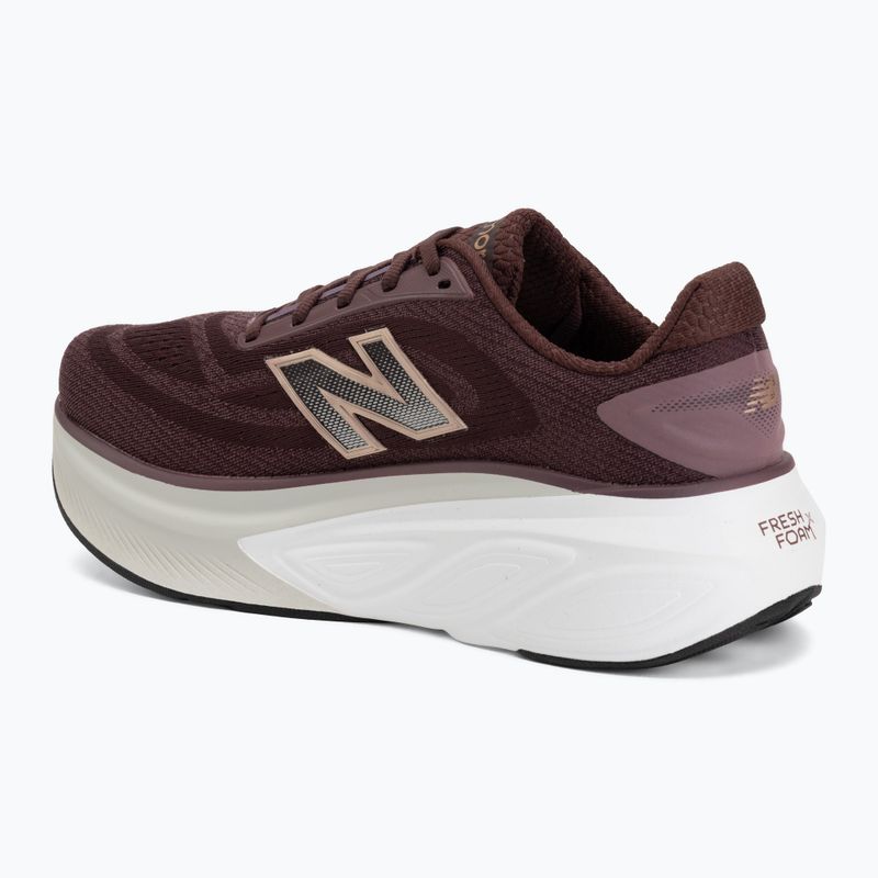Women's running shoes New Balance Fresh Foam More V6 cherry leather/fast track 3