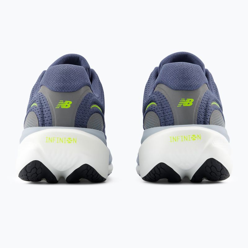 Men's running shoes New Balance 1080's V15 vintage indigo/alkaline green 3